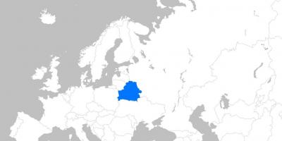 बेलारूस के नक्शे यूरोप